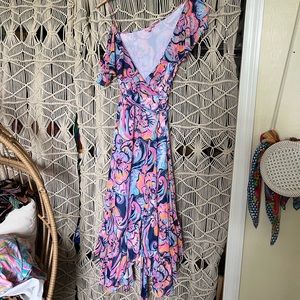 Lilly Pulitzer wrap dress
